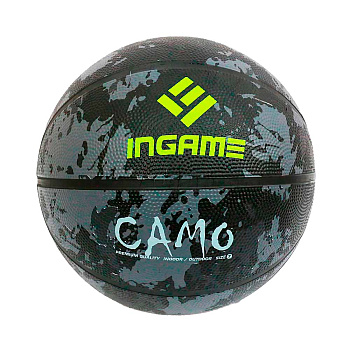 Мяч баскетбольный №7 серый Ingame Camo 1